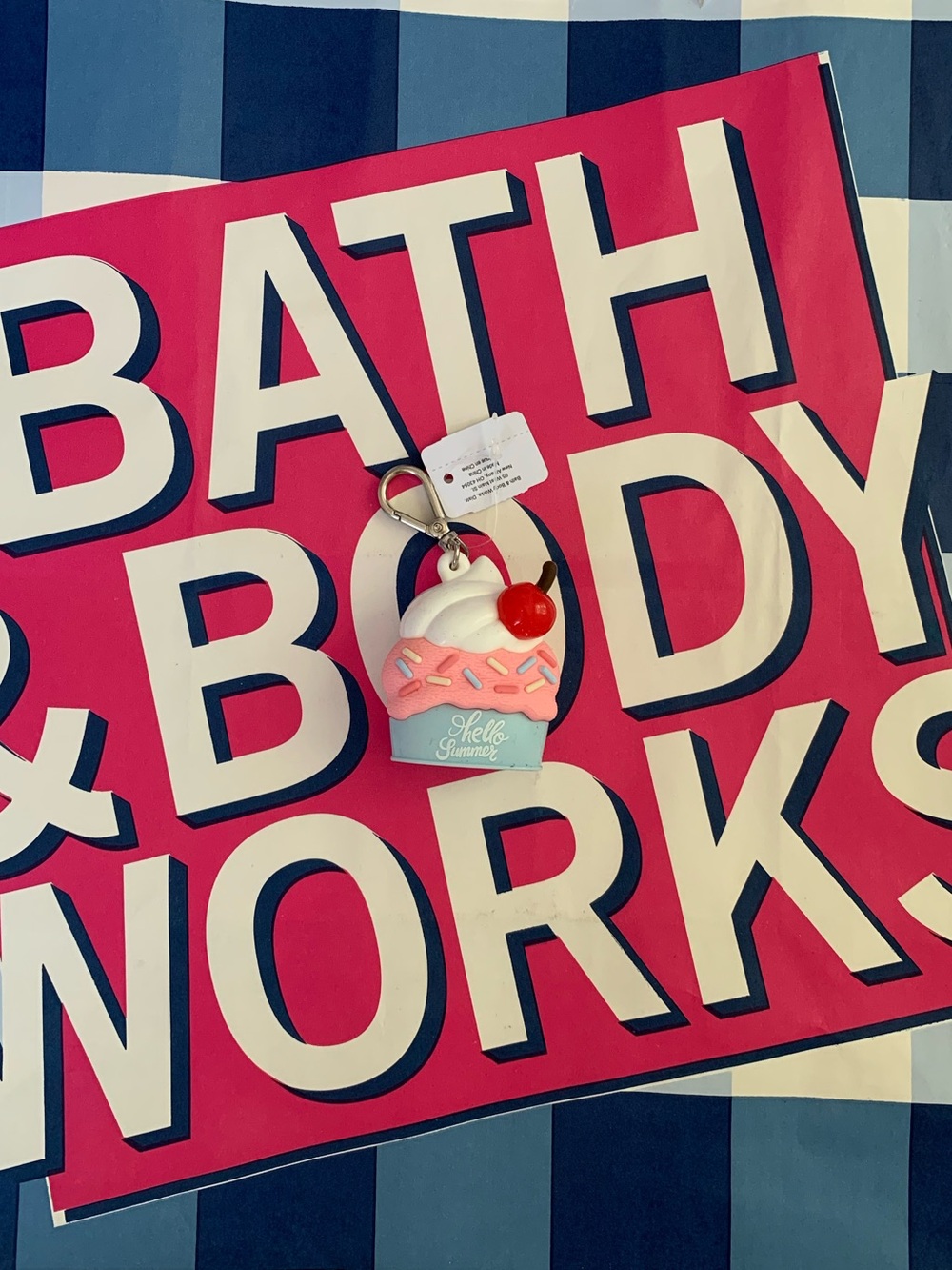 NWT Bath & Body Works Ice Cream Sundae Pocketbac Holder